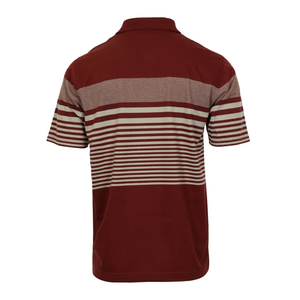 Manches courtes multicolores pour hommes élégants pour polos Design personnalisé avec coupe ajustée en tissu tricoté du Bangladesh - Product Image 6