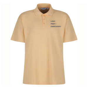 Camuflaje ecológico bordado personalizado de alta calidad para camisas de talla grande tejido de punto transpirable Logotipo de diseño en blanco - Product Image 1