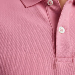 เสื้อแฟชั่นผู้ชายผู้หญิงผ้าฝ้ายถักสีพื้นลำลองแขนสั้นแห้งเร็วสำหรับใส่สบายเสื้อใส่ทำงานกลางแจ้ง - Product Image 6