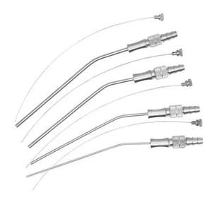 Juego de 4 Tubos Frazier, Instrumentos Quirúrgicos Dentales y ORL, Aspirador, Acero Inoxidable Alemán, Pentax Medic, Aprobado por CE, Manual, Clase I - Product Image 4