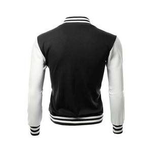 OEM Vestes d'université de baseball pour hommes Mode d'hiver coupe ajustée à manches longues Logo Design Lettermen Veste de baseball universitaire pour hommes - Product Image 6