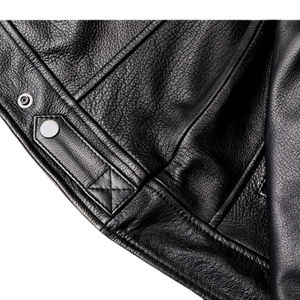 2025 New Fashion <b>Men's</b> Leather <b>Jacket</b> High Quality Canvas Material Winter Hooded Collar Design Size 6XL Wholesale <b>jacket</b> <b>for</b> <b>men</b> - Product Image 6