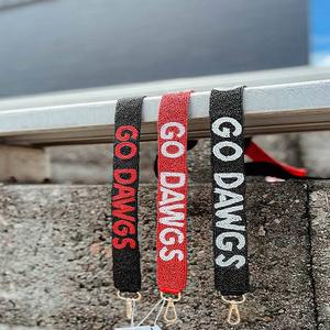 Correa Rectangular para Bolso Estilo Deportivo con Cuentas de Algodón Go Dawgs, Accesorio de Bolso Hecho a Mano para Personalización, ZONA DE ARTE CREATIVO - Product Image 2