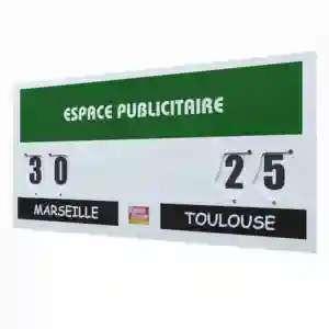 Manuelle Torechiste groß 120 × 60 cm für Basketball Handball und alle Sportarten unvergänglich bei jedem Wetter, draußen oder drinnen