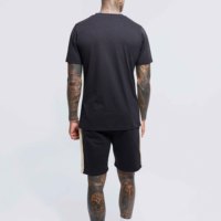 Nouveaux ensembles de vêtements grande taille pour hommes, ensembles de costumes deux pièces, tenues d'été, t-shirt à manches courtes, ensemble pantalon deux pièces pour hommes