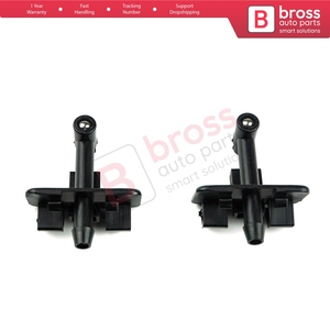 BSP1055 Set di 2 Ugelli Lavavetri Sinistro e Destro 1353227080 per Fiorino 225 Doblo 263 Qubo Combo Nemo <span class=keywords><strong>Bipper</strong></span> <span class=keywords><strong>Tepee</strong></span> - Product Image 3