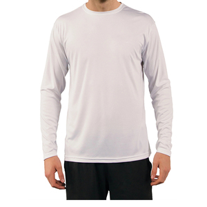 <b>100</b>% <b>Polyester</b> Material Custom Fishing Wear Long Sleeve <b>Shirt</b> 2023 Hot Selling New Design Solid Color Sublimation UV Fabric - Product Image 2