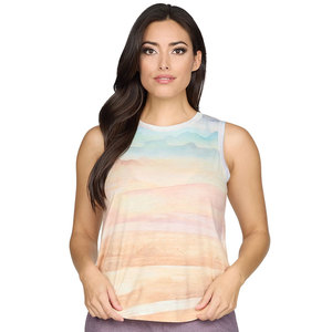 <b>Women's</b> Gym Exercise Athletic Yoga Tops Sleeveless Shirt Knitted Breathable Eco-Friendly Activewear <b>Singlet</b> Workout Tank Top - Product Image 5