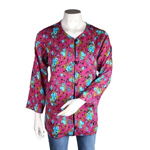 เสื้อสตรีสไตล์ตะวันตก-หลายไซส์ S ผ้าลอน - Product Image 2