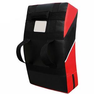 Top Qualité MMA Kickboxing Formation Kick Shield Logo Personnalisé Arts Martiaux Cible Pad Avec Poignées Réglables Pour La Boxe - Product Image 3