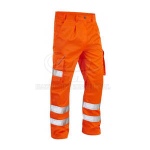 Pantalones de Trabajo Industriales, Tela de Poliéster Resistente, Alta Visibilidad, Reflectantes, Certificación CE, Protección de Seguridad para Uso Intensivo - Product Image 3
