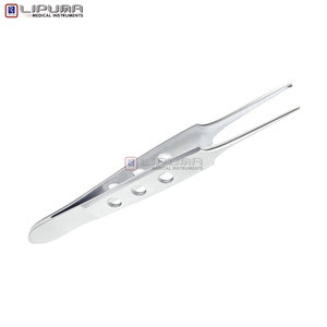 Pinzas Iris de BISHOP HARMAN, Rectas, 0.5 mm, Instrumentos Médicos Quirúrgicos, Microcirugía Oftálmica, Punta Fina, Acero Inoxidable Duradero - Product Image 3