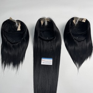Perruques droites à fermeture en dentelle de qualité supérieure Remy Extensions de cheveux humains vietnamiens Perruques avant - Product Image 5