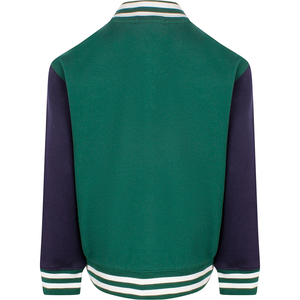 Vestes universitaires personnalisées avec broderie en chenille de baseball Couleurs et logos personnalisés Manches en cuir Veste universitaire chaude Letterman unisexe - Product Image 6