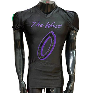 2025 personalizado fútbol americano Jersey pantalón transpirable aparejos sarga bordado corto de talla grande fábrica Pakistán fotos reales videos - Product Image 1