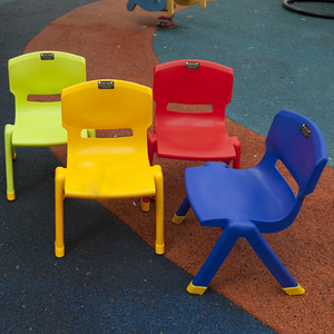 Silla de plástico apilable de 18 pulgadas de alta calidad para el hogar preescolar moderna para el aula al aire libre/uso en la cocina al por mayor para niños - Product Image 4