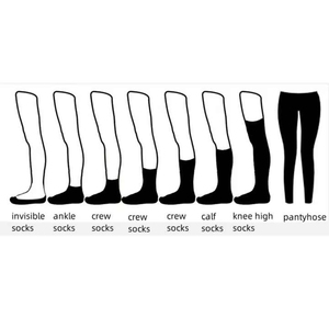 Venta al por mayor de calcetines de tripulación para niños y hombres con logotipo personalizado-Spandex/Nailon/algodón transpirable de secado rápido para tenis y ballet - Product Image 6