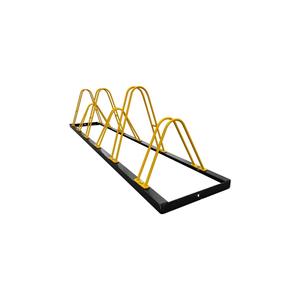 Soporte de Bicicletas ECO 6, con Recubrimiento en Polvo, para Exteriores, de Doble Cara, 40x225cm, ILT306-CY, para Estacionamiento Público en Parques y Escuelas - Product Image 1