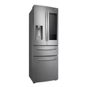 Disponible en stock 28 Cu. Réfrigérateur à portes françaises 4 portes avec écran tactile 21,5 pouces pour la famille - Product Image 1