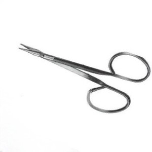 กรรไกรผ่าตัดตาจากสเตนเลสขนาด9ซม. อุปกรณ์สำหรับมืออาชีพ - Product Image 3