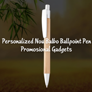 Penna a Sfera in Bambù Personalizzata Nou, Gadget Promozionale - Product Image 3