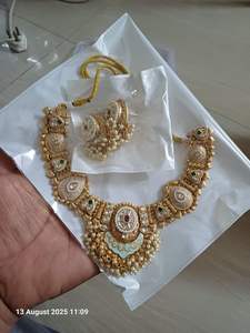 เครื่องประดับทองเหลืองทำด้วยมือเครื่องประดับทองเหลืองวินเทจเครื่องประดับ - Product Image 2