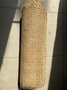Fast Delivery Handmade Non-toxic Rattan Mesh Roll Webbing <b>Cane</b> Ratan Natural for Rattan Wardrobe for Decoration, Furniture - Product Image 2