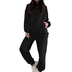 Chándal americano de calidad superior para mujer, chándal de invierno, premio al por mayor, ropa de moda, logotipo bordado de chenilla custo - Product Image 1
