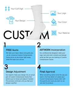 Calcetines deportivos atléticos para correr con logotipo personalizado Terry acolchado verano hombres baloncesto calcetines para jóvenes adultos - Product Image 3