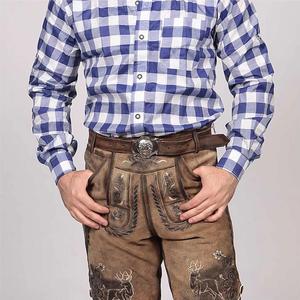 Chemise décontractée pour homme | T-shirt à manches longues 100% coton personnalisé avec motif solide classique - Product Image 4