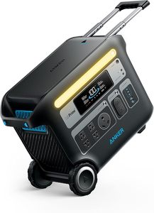 New An-ker SOLIX F2000 <b>Portable</b> Power Station PowerHouse 767 and 760 Expansion Battery 4096Wh LiFePO4 Battery with 4 <b>AC</b> Outlets - Product Image 3