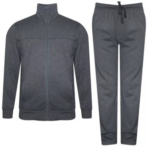 Nouveau ensemble de survêtement de jogging deux pièces coupe ajustée tenue décontracté grande taille ensemble de survêtement pour hommes - Product Image 5