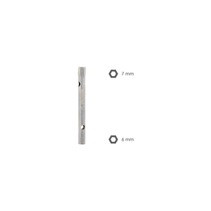 Chiave Tubolare Wolfpack 6x7 in Acciaio Cromo Vanadio - Product Image 2