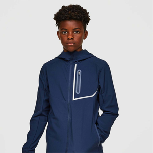 Gran oferta, ropa deportiva para niños, ropa deportiva, chándales, chaqueta con cremallera completa con dos bolsillos, colores sólidos, cómodos, transpirables, para exteriores - Product Image 4