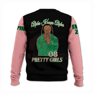 Sudadera AKA de Estilo Elegante para Hermandad, Cálida, Cómoda, Duradera y Profesional - Product Image 2
