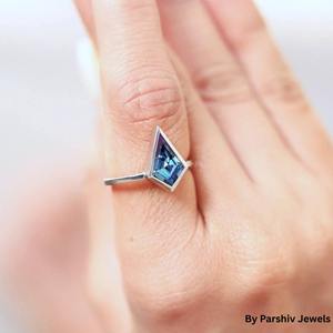 แหวนเพชรธรรมชาติที่เป็นที่ต้องการสูงสุดสำหรับแหวนหมั้นหรือแหวนสัญญาและของขวัญที่มีความหมายมอบให้ในราคาที่ดี - Product Image 3