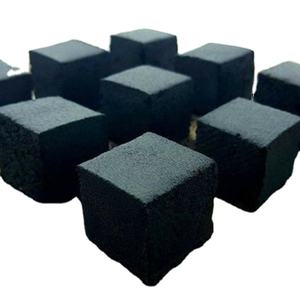 Carcasa de cubo de coco, Material puro, Shisha, cachimba cuadrada, carbón, negro, precio barato, Akina - Product Image 1