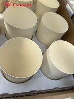 Convertitore catalitico in ceramica per personalizzare le dimensioni universali Euro4, Euro5, 400cpsi, 500cpsi, catalizzatore di scarico a 3 vie