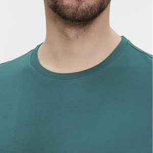 T-shirt de luxe en coton et polyester uni, haut du classement, personnalisé par l'usine, logo imprimé personnalisé unisexe - Product Image 4