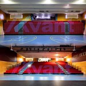 Avant spor geri çekilebilir tribünler yerden tasarruf sağlayan tiyatrolar için katlanabilir koltuklar okullar spor salonları ve oditoryumlar VIP yumuşak katlanır oturma - Product Image 2