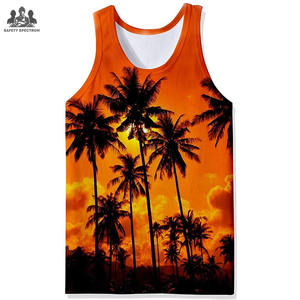 Camiseta Deportiva Personalizada con Logotipo OEM para Hombre, 100% Algodón, Transpirable, de Secado Rápido, Ecológica, de Malla, sin Mangas, para Gimnasio - Product Image 6