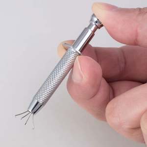 Kit de Herramientas de Perforación de Acero Inoxidable 2026 para Oreja, Lengua, Septum, Nariz, Pinzas de Limpieza, Pinzas Seguras para la Piel, Modelo para Tiendas de Tatuajes - Product Image 4