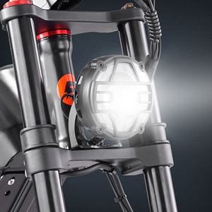 Ventes d'usine Eahora Romeo II, vélo électrique personnalisé avec gros moteur 52v 60ah, longue autonomie, vélo électrique 26 pouces, vélo électrique Fatire pour adultes - Product Image 4