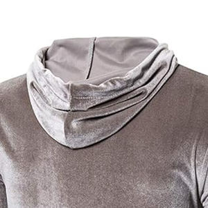 Sweat-shirts en velours pour hommes, tendance, de qualité supérieure, logo/couleurs personnalisés, prix bas, OEM, nouvelle mode, légers - Product Image 5