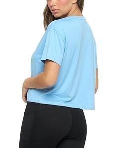 Camiseta Corta de Algodón para Mujer, Estilo Casual, Manga Corta, Ajustada, Moda Urbana de Verano para Damas 2026 - Product Image 5