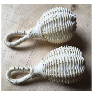 กระดิ่งหวายประดับแขวนตกแต่งคริสต์มาสหวายธรรมชาติเป็นมิตรต่อสิ่งแวดล้อม - Product Image 2