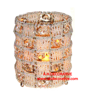 Luxury Enthralling Crystal <b>Candle</b> Holder for Table Decorations New Arrival Crystal Handmade <b>Candle</b> Holder for Wedding Decoration - Product Image 4