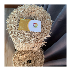 Handcrafted Natural Rattan Cane Webbing for Furniture Renovation, <b>Basket</b> <b>Weaving</b>, and Crafts - Rattan webbing with Natural - Product Image 3