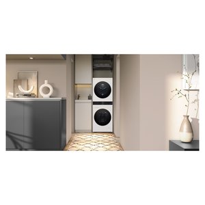 Lavasciuga 12 + 10 Kg WASHTOWER WT1210WWF AI DD Blanco y Negro clase AC 1400 giri/min (60x66x165,5cm) - Product Image 5