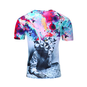 Camiseta de sublimación para hombre de talla grande personalizada, diseño personalizado a precio mayorista - Product Image 6